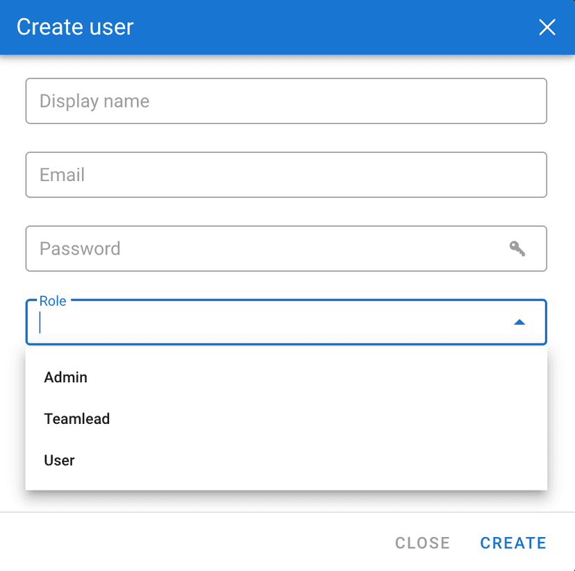 Create Team User with Permissions in Dolphin Anty Dolphin Anty team management interface - Create new user with role-based permissions for secure profile sharing and team collaboration